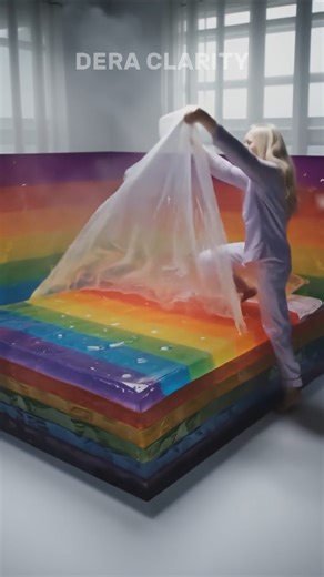 Which bed would you choose to rest in? D56 AI Relaxing ASMR & Satisfying #satisfying #asmr #ai