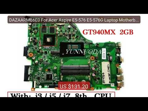 DAZAARMB6E0 For Acer Aspire E5-576 E5-576G Laptop Motherboard... — Amazing Value 2026 | Must Have!