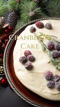 🎄Gingerbread Cake with Cream Cheese Frosting #cake #howto #recipe #dessert #christmas
