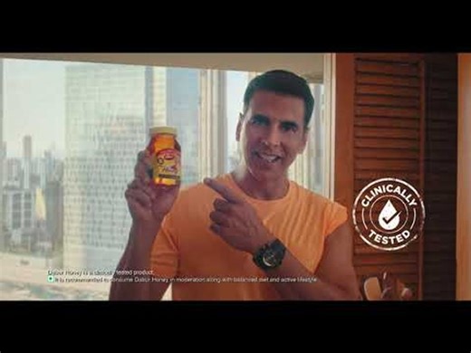 Akshay Kumar pushes fitness with Dabur Honey in new TVC
