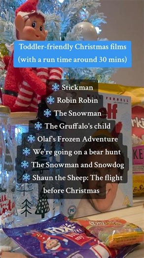 Here's some wonderful Christmas films to watch with your toddler! ✨️🎅 #ChristmasFilm
