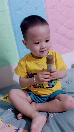 Khả năng lớn lên hát hay như bố 😂