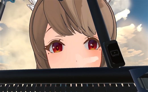 坐热气球碰到巨大娘该怎么办？巨大化gts「猎奇游戏体验」虚拟现实VRChat_游戏热门视频