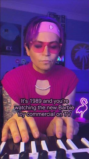 It’s 1989 and you’re watching the new Barbie toy commercial on TV 👛