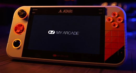 Atari Gamestation Go handheld console will debut at CES 2025 - Liliputing
