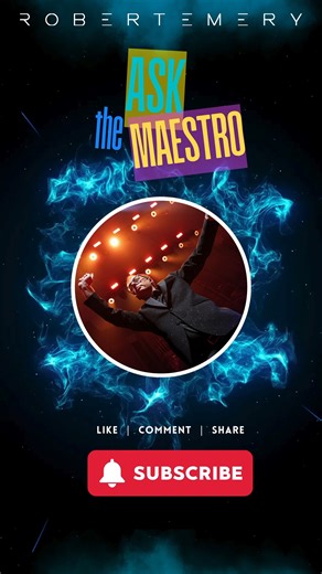 𝗗𝗔𝗬 𝟲: 𝗔𝗦𝗞 𝗧𝗛𝗘 𝗠𝗔𝗘𝗦𝗧𝗥𝗢 Can you conduct without using a baton? #AsktheMaestro #conductor #music #musictips | Robert Emery