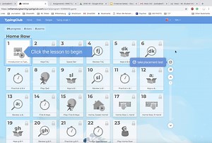 Intro to Typing Club