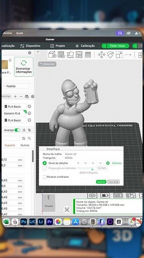 Transforme Qualquer Modelo 3D em Estilo Low Poly em Segundos! 🔺✨