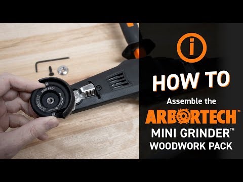 MG1000 Mini Grinder Tool Resources: Woodwork Pack Assembly