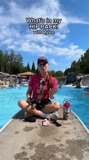 Everything you need! 😆👜#waterpark #travel #newyork #waterslide #upstateny #oldforge | Enchanted Forest Water Safari