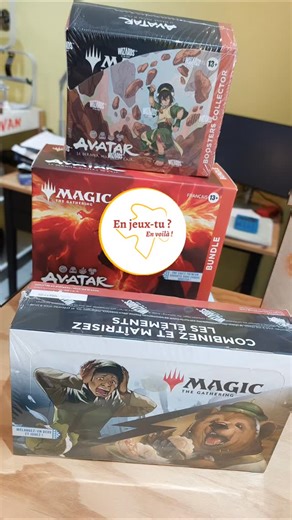 🔥 Nouvelle collection Magic: L’Assemblée en boutique ! On a reçu : Avatar en boîte de démarrage, Boosters Jumpstart, Boosters Collector, Boosters classiques et le Bundle. Prêt à invoquer ? ✨ #mtg #tcg #amay #enjeuxtuenvoilà #magicthegatheringcommunity❤️ #avatarthelastairbender #bundle #collectorbooster #boostersdisplay | En Jeux-tu ? En voilà