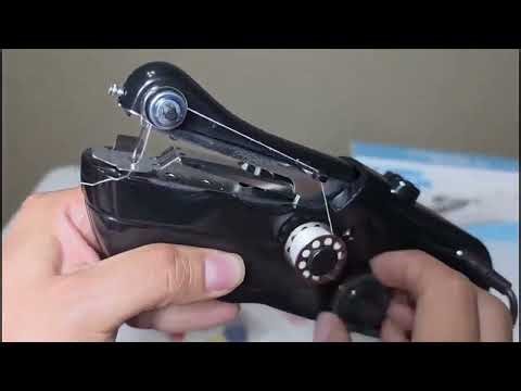 How to use Handheld Sewing Machine
