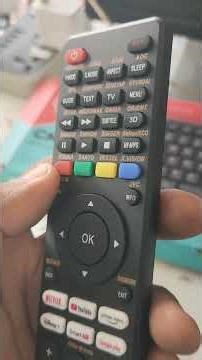This universal remote works with almost all TV models, from old to new, including LED and CRT TVs...