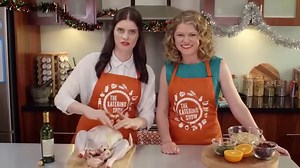 66K views · 276 reactions | The Kates celebrate the end of their Season 1 food journey with a Christmas feast that is impregnated with their family memories. Warning: Features turkey fisting and role-play acting. Visit our website for more episodes, recipes, quizzes, merch and more: thekateringshow.com | The Katering Show | Facebook