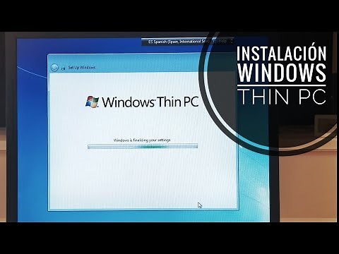 Instalación de Windows Thin PC, el Windows 7 ligero, en un PC retro Dell Inspiron 2200, paso a paso