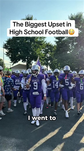 The Biggest Upset in High School Football: The Script Got Flipped