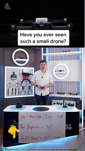 Have you ever seen such a small drone?#drone #dronevideo #live #UAV #s88