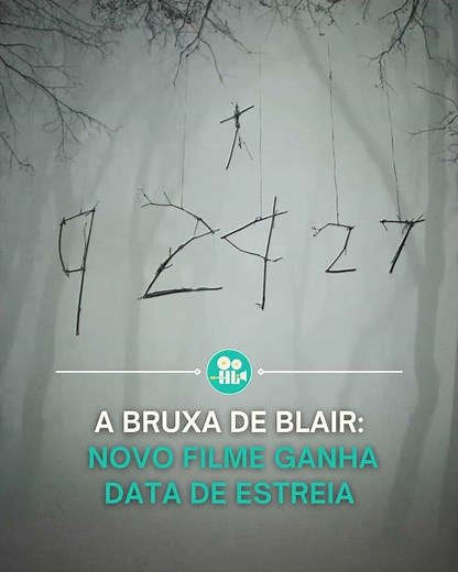 A Bruxa de Blair: novo filme ganha data de estreia #ABruxaDeBlair #BlairWitch #Terror #Cinema #filme