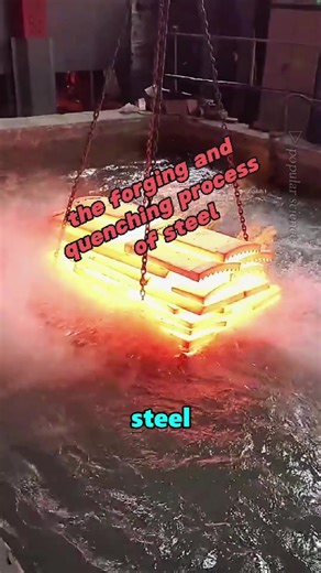 The foreign and quenching process of steel #education #world #technol... | Celeb Scene | Facebook