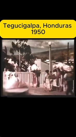 Video de la vida cotidiana de Tegucigalpa, Honduras en el año de 1950. Estas imágenes forman parte del documental de Doris Stone, llamado Honduras. ¿Cómo ven la capital de Honduras en esa época? Coméntenos. | Historia de Honduras