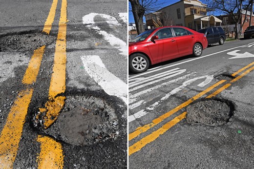 Meet NYC’s oldest pothole — an ancient roadway crater that has plagued the Bronx for decades