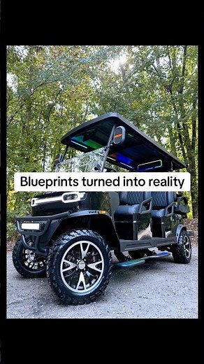 Teko EV Trophy Plus. Street legal 6 seater golf cart.