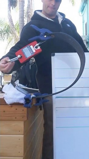 How We Measured Fin Stiffness 🔬