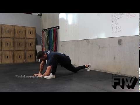 Spiderman Lunge Stretch