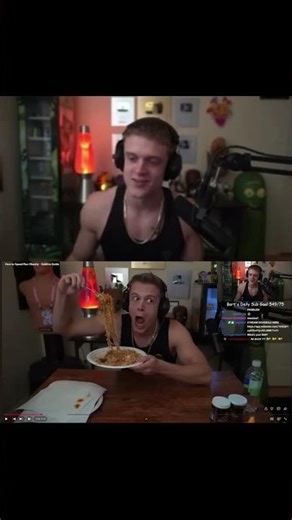 #joebartolozzi goes crazy after seeing himself in a video he was reacting to 😱😱😱