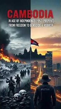 Cambodia in the Age of Independence (1953–Present) | From Freedom to Genocide & Rebirth |part 2|