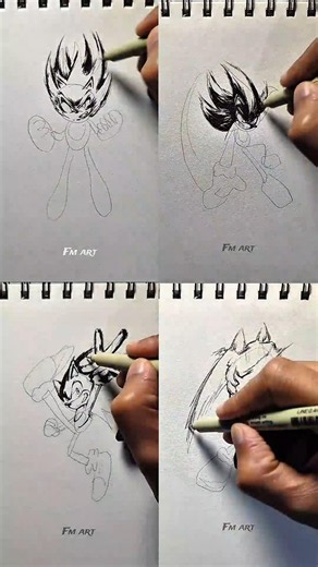 kid drawing to sonic characters compilation #art #sonic #drawing #sketch