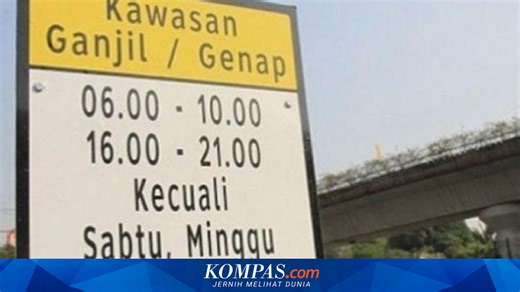 Ganjil Genap Jakarta Kembali Berlaku Pekan Ini, Cek Jam dan Lokasinya