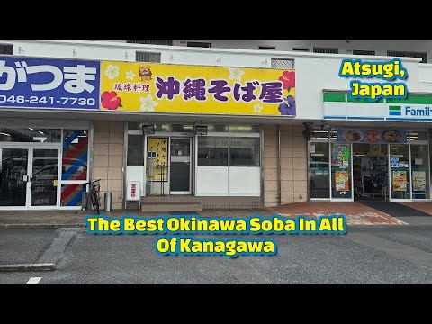 I Ate AMAZING Okinawa Soba for Lunch in Atsugi Japan