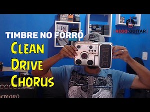 Zoom G1Xnext\\\\G1next||Timbre Clean, Chorus e Drive!