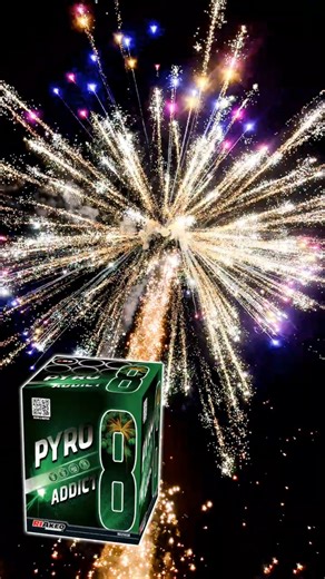 PYRO ADDICT 8 ➡️ F3/1.3G ➡️ RK25038 #fireworks #riakeo Europe