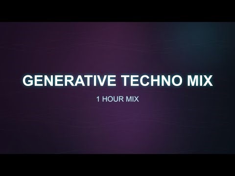 Generative Techno Mix | Cyber Visuals