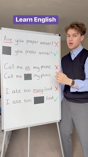 7.3K views · 80 reactions | An English lesson about common English mistakes ❌ #englishteacher #learnenglish #englishtips #ingles #ielts #inglesfacil #howtosay #grammar #englishlesson #learnontiktok | Jack Alexander English | Facebook
