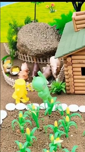 DIY Mini Farm Making | How to Build a Small Farm Model | Mini #tinyfarm