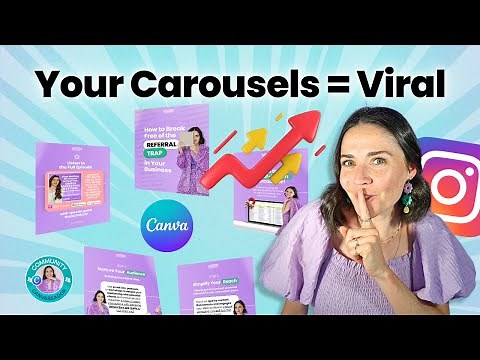Canva Secrets for Creating Shareable Carousel Posts (fast and beautiful!)