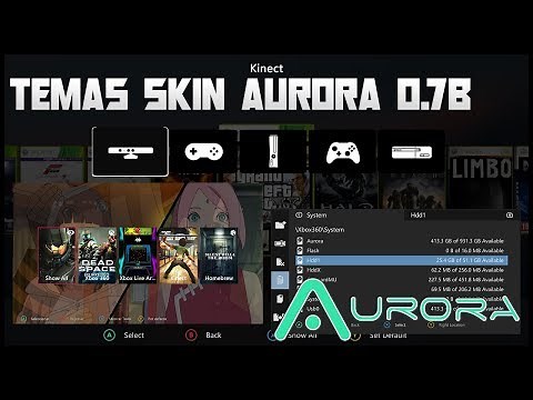 Temas Para Aurora 0.7B Xbox 360 RGH