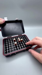 AAA Battery Organizer: Holds 77 Batteries - Compact Travel Storage - Etsy UK