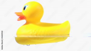 Rubber duck seamless loop - HD