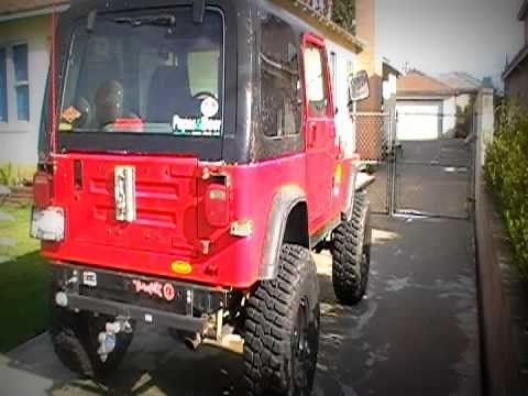 Jeep YJ (S.O.A) spring over axle