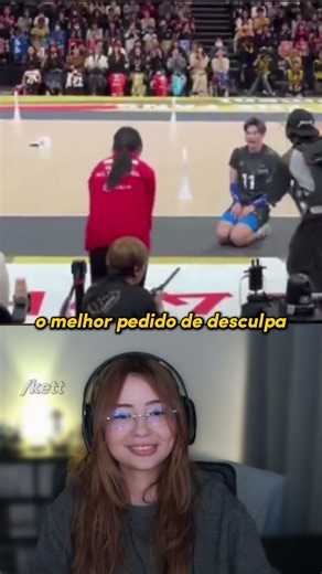 o profissional das desculpas kkkkk #kett #react