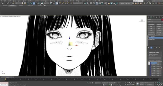 Digital Artist Bli_d has unveiled a jaw-dropping 3D character model that looks like a 2D hand-painted sketch, made with 3ds Max, ZBrush, and Cinema 4D. More renders here: https://80.lv/articles/jaw-dropping-3d-character-model-that-looks-like-a-2d-sketch/ | 80 Level