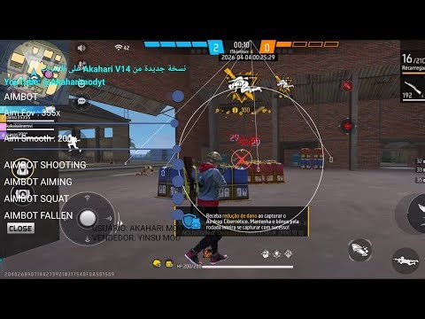 MOD MENU AKAHARI MOD V14++ FF GRÁTIS E ATUALIZADO 😱 MOD MENU TUTORIAL DE COMO BAIXAR 💯 LINK DIRETO 🔗