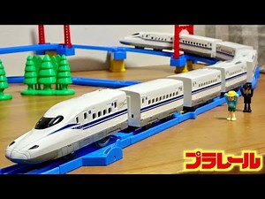 This should be expanded! Let's run a long Plarail train! Shinkansen N700S confirmation test car i...