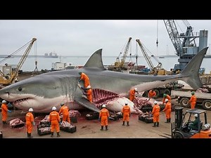 Giant Sharks — The Brutal Hunt of Giant Sharks | Extreme Deep-Sea Fishing