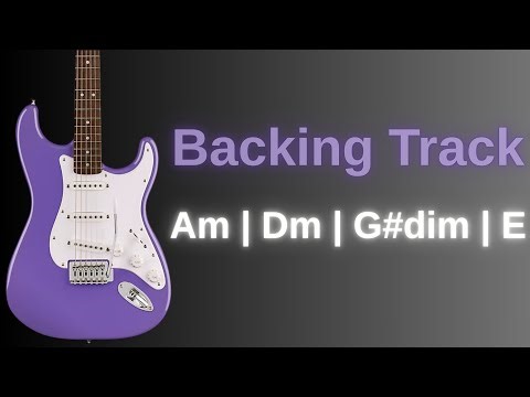 A Minor Guitar Backing Track