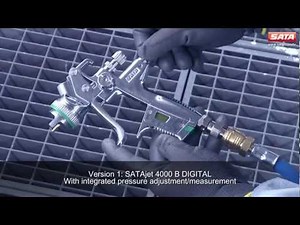 SATA Automotive Refinishing - Painting with HVLP Technology